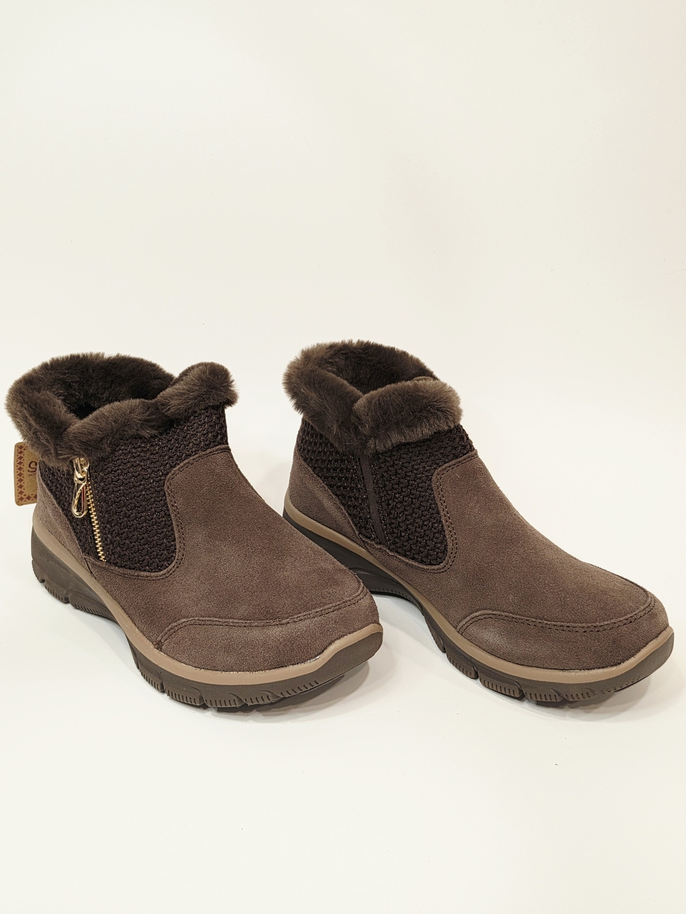 Skechers Easy Going Sweater Knit Ankle Boots